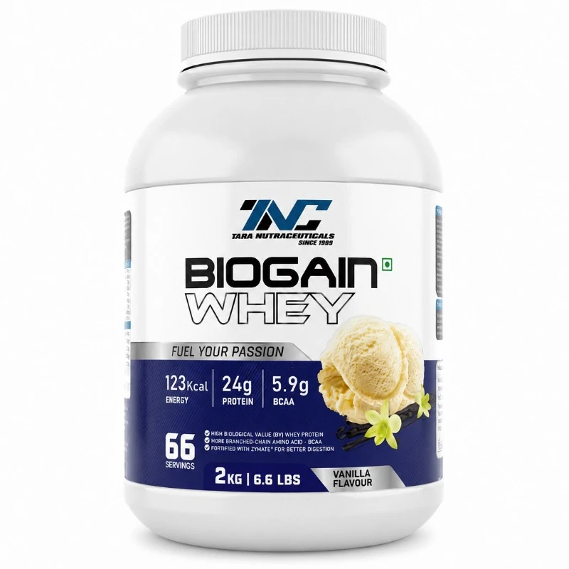 BIOGAIN WHEY VANILLA 2KG