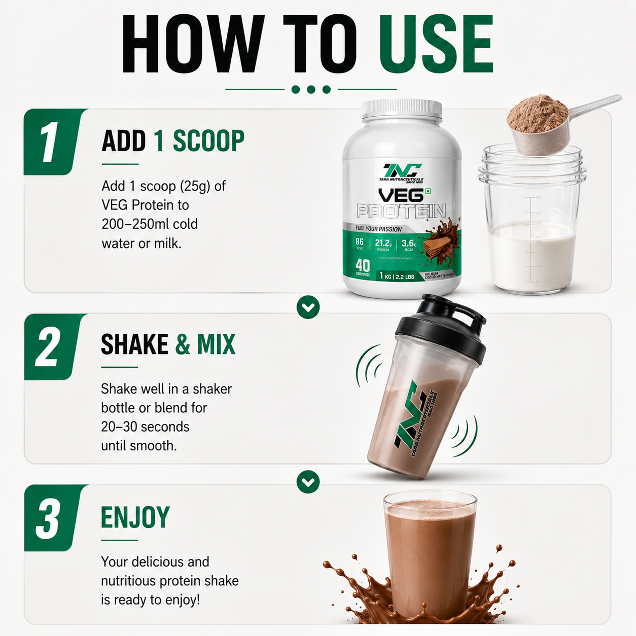 Veg Protein : Enhanced Absorption & Muscle Recovery - Image 7