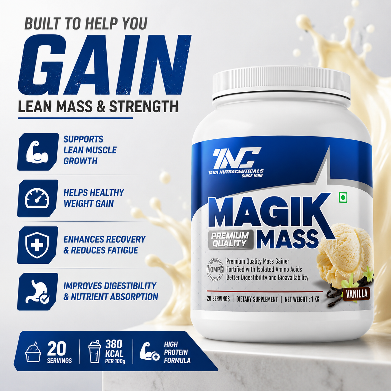 Magik Mass | Muscle Growth & Weight Gain - Image 3