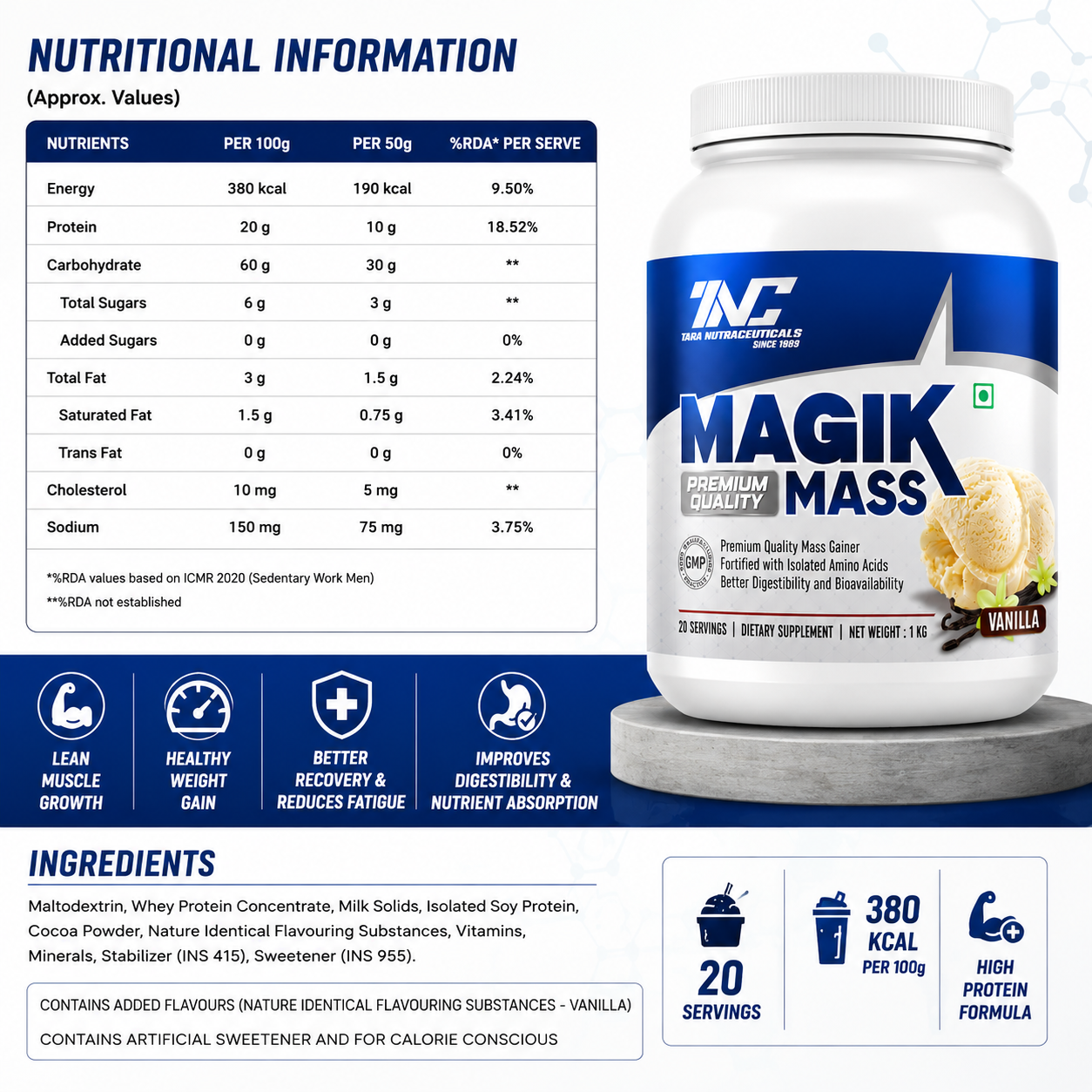 Magik Mass | Muscle Growth & Weight Gain - Image 4