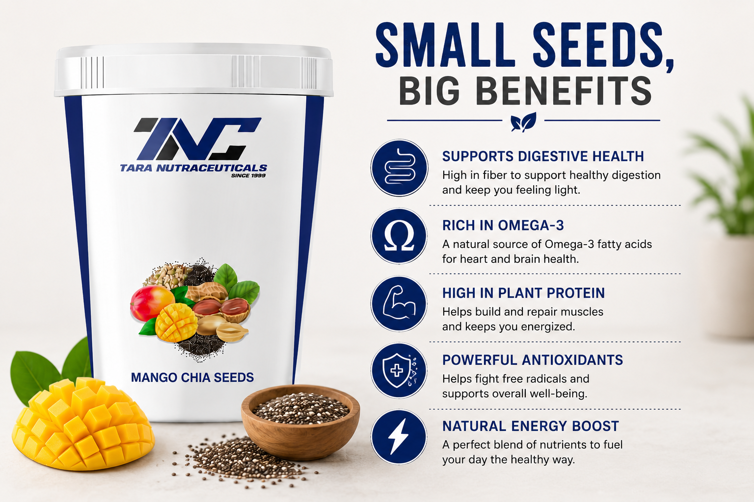 Peanut Butter Crispy & Mango Chia Seeds – Healthy Snack - Image 9