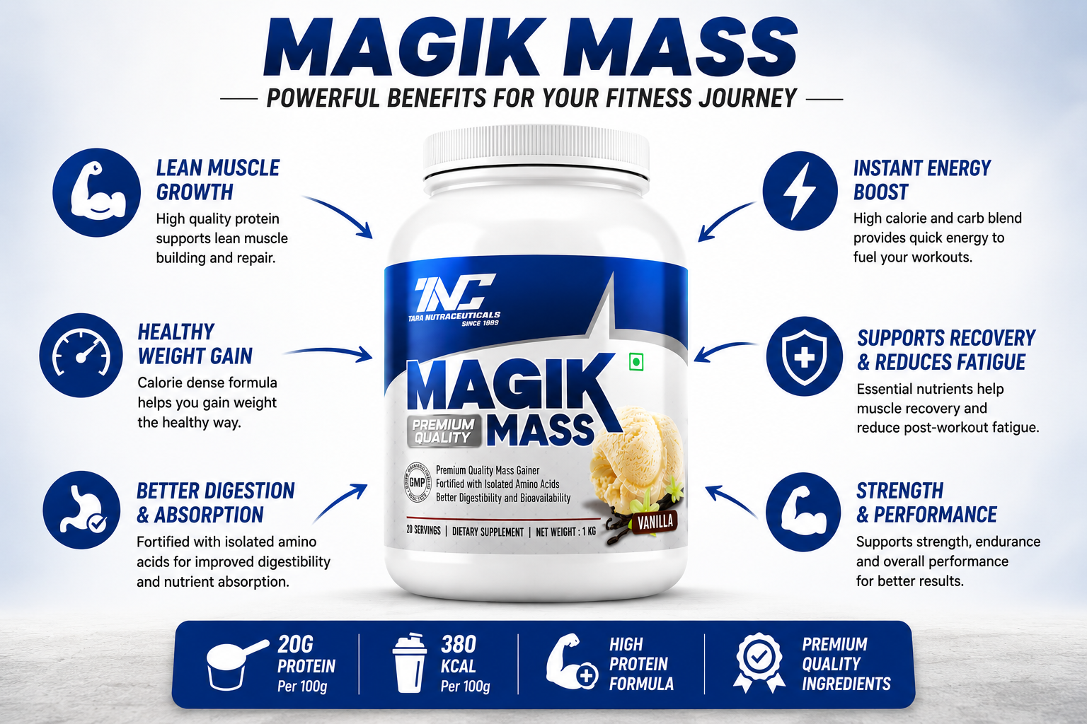 Magik Mass | Muscle Growth & Weight Gain - Image 6