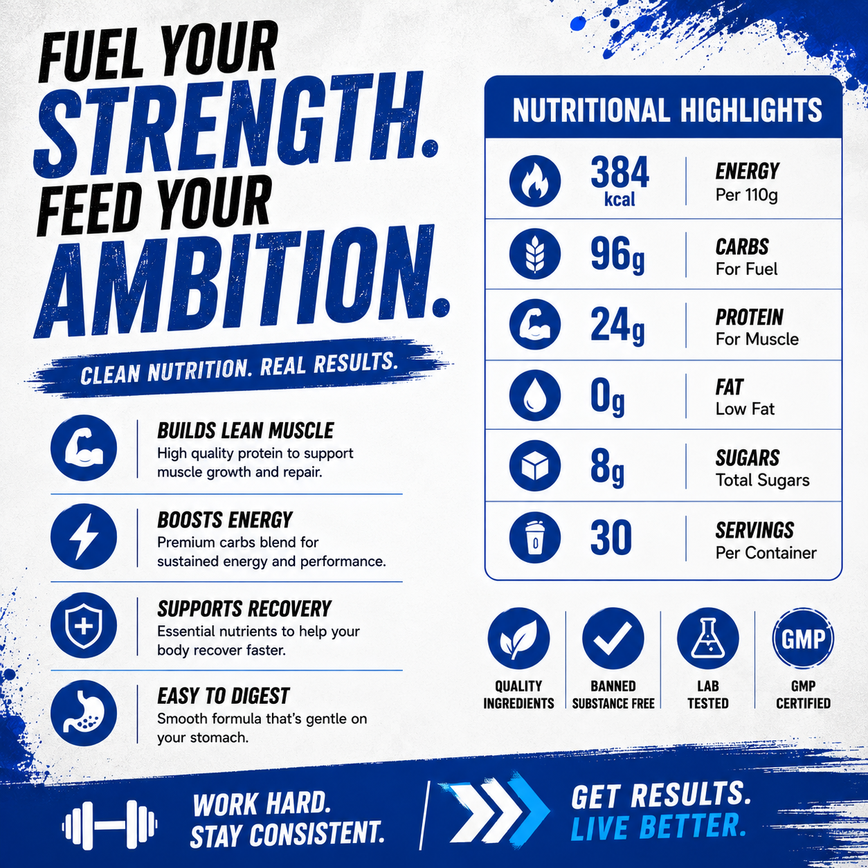 Carb Blend - Boost Energy, Recovery & Muscle Growth - Image 2